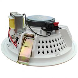ALTOPARLANTE DA INCASSO IBRIDO 100V 8 Ohm CONTROSOFFITTO CARTONGESSO 6,5" 18,8 cm