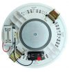IMPIANTO AUDIO SISTEMA ATTIVO FILODIFFUSIONE 100V 1 amplificatore + 4 altoparlanti incasso + matassa 100 mt.