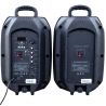 CASSE ACUSTICHE AMPLIFICATE ATTIVE 400W 8" BLUETOOTH RADIO USB karaoke