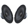 COPPIA WOOFER 200w 6,5" (16,5 CM) X CASSE O PREDISPOSIZIONI SPORTELLO AUTO