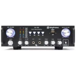 AMPLIFICATORE PER KARAOKE STEREO 2 CANALI USB SD 300 WATT MAX ART. 103208 - 3