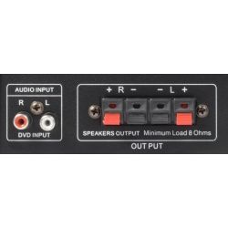 AMPLIFICATORE PER KARAOKE STEREO 2 CANALI USB SD 300 WATT MAX ART. 103208 - 5