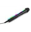 MICROFONO KARAOKE CON EFFETTO LED INTEGRATO DINAMICO CANTO DJ