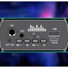 CASSA BLUETOOTH CON LED WOOFER 20 CM MICROFONO IN REGALO USB SD E SISTEMA TWS