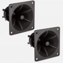 Coppia Tweeter piezo acuto ricambio casse acustiche / auto piezo elettrico 8,5 x 8,5 cm AUTO