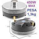 IL BESTIONE | DRIVER A COMPRESSIONE 450W TITANIO DIAMETRO 12 CM 8 Ohm TWEETER A VITE