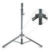 COPPIA STATIVI CASSE ACUSTICHE TREPPIEDI SUPPORTI UNIVERSALI COMPATTI 120 Cm