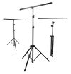 SUPPORTO LUCI DJ A T STATIVO TREPPIEDE 2,65 MT. MAX EFFETTI LUCE modello T