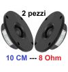 COPPIA TWEETER A CUPOLA DOME TWEETER PROFESSIONALI 4" pollici 10 Cm 100mm 8 Ohm