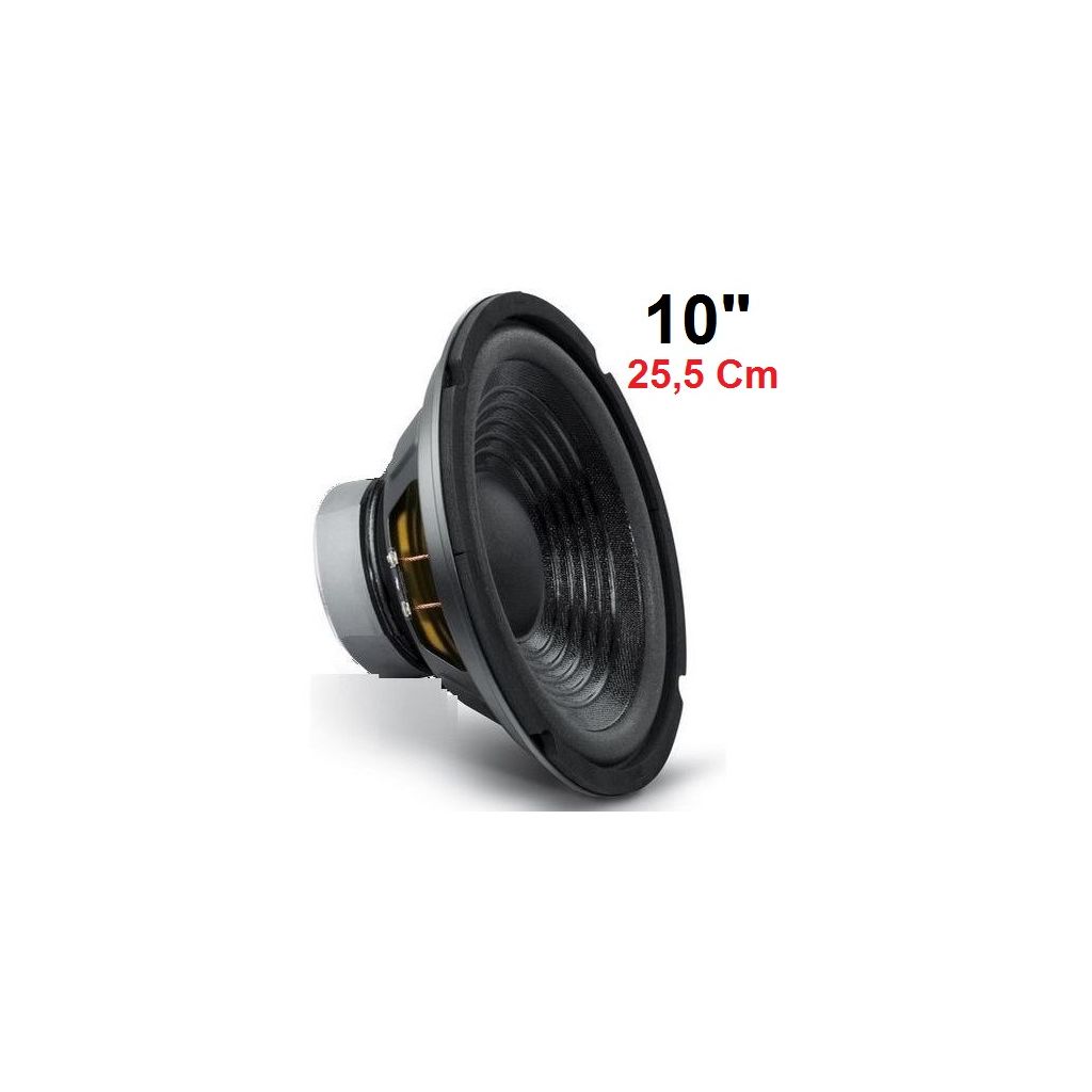 WOOFER 25 CM 8 Ohm 300w ALTOPARLANTE SOSP. MORBIDA 10" 26 CM CASSE ACUSTICHE