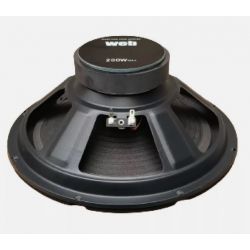 WOOFER 25 CM 4 Ohm 200w ALTOPARLANTE SOSP. MORBIDA 10" POLLICI PANNELLO AUTO