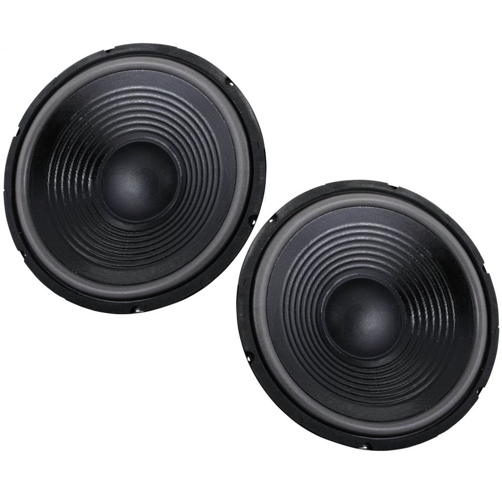 COPPIA WOOFER 30 CM 8 Ohm 12" 31 CM 250W sosp. morbida ALTOPARLANTE RICAMBIO CASSE ACUSTICHE