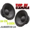 COPPIA WOOFER 20 Cm 8 Ohm ALTOPARLANTE 8" POLLICI ALTA QUALITA' 400W MAGNETE 12 CM