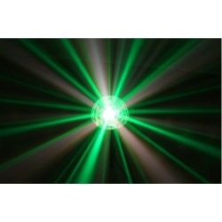 COPPIA EFFETTI LUCE A LED MEZZA SFERA ALTA LUMINOSTIA' art. cp153225 - 3