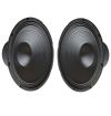 COPPIA WOOFER 25 CM 4 Ohm 500W PANNELLO AUTO + GRIGLIE E FERMI
