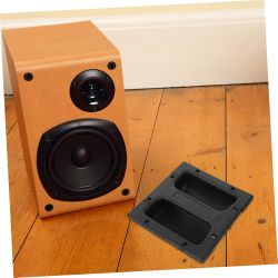 MANIGLIA CASSA ACUSTICA PROFESSIONALE IN PVC DA INCASSO 15 X 14 Cm