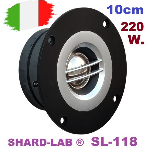 TWEETER A CUPOLA MAGNETICO FERROFLUIDO 220W 10 cm 8 Ohm MOD. SL-118