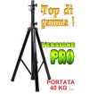 STATIVO CASSA ACUSTICA TREPPIEDE SUPPORTO CAVALLETTO PROFESSIONALE 50 KG