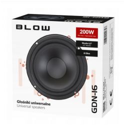 WOOFER 16,5 CM 8 ohm 6,5" POLLICI SOSPENSIONE MORBIDA IN FOAM ALTOPARLANTE RICAMBIO