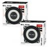 COPPIA MIDRANGE 10 CM 4 Ohm WOOFER ALTOPARLANTE AUTO 220W 4" POLLICI MIDRANGE