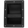 MANIGLIA INCASSO ALTOPARLANTI CASSE ACUSTICHE FERRO ACCIAIO 22x16 cm SUBWOOFER