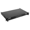 AMPLIFICATORE PA SLIM RACK 19" 1U 1000W DJ FINALE DI POTENZA AUTO VENTILATO