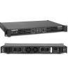 AMPLIFICATORE PA SLIM RACK 19" 1U 1000W DJ FINALE DI POTENZA AUTO VENTILATO