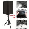CUSTODIA ALTOPARLANTI SUBWOOFER COVER CASSE ACUSTICHE BORSA IMPERMEABILE 67x42x38 cm Cm
