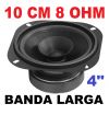 MIDRANGE ALTOPARLANTE 10 CM 8 Ohm 4" POLLICI BANDA LARGA 100W WOOFER