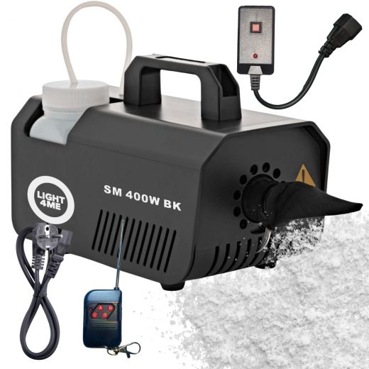 MACCHINA SCHIUMA PARTY NEVE 400w WIRELESS generatore di schiuma automatica