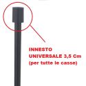 MINI STATIVO CASSE ACUSTICHE TREPPIEDE SUPPORTO UNIVERSALE ALTEZZA 70 CM
