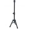 COPPIA MINI STATIVI CASSE ACUSTICHE TREPPIEDE ALTOPARLANTI SUPPORTI UNIVERSALE ALTEZZA 70cm