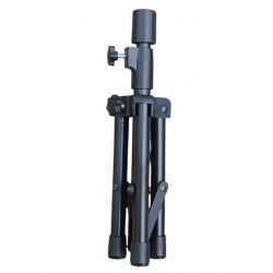 COPPIA MINI STATIVI CASSE ACUSTICHE TREPPIEDE ALTOPARLANTI SUPPORTI UNIVERSALE ALTEZZA 70cm