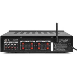 AMPLIFICATORE BLUETOOTH FILODIFFUSIONE HOME THEATRE 4 ZONE 4 X 125W