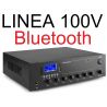 AMPLIFICATORE 100V IBRIDO 8 OHM FILODIFFUSIONE LINEA BLUETOOTH + USB + TELECOMANDO bt