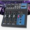 MIXER AUDIO 4 CANALI PROFESSIONALE BLUETOOTH DISPLAY ECHO-DELAY dj karaoke