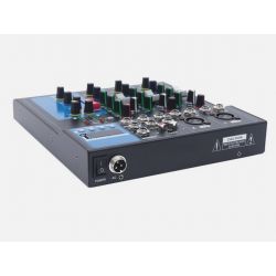 MIXER AUDIO 4 CANALI PROFESSIONALE BLUETOOTH DISPLAY ECHO-DELAY dj karaoke