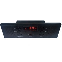MODULO AMPLIFICATO CASSA ACUSTICA PANNELLO INCASSO RADIO + USB * 17,5 X 5 CM