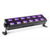 EFFETTO LUCE BARRA LED ULTRAVIOLETTI UV 12 X 3W alta luminosita'