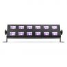 EFFETTO LUCE BARRA LED ULTRAVIOLETTI UV 12 X 3W alta luminosita'