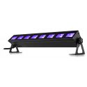 copy of EFFETTO LUCE VIOLA BARRA FLUO LED ULTRAVIOLETTI UV 8 X 3W alta luminosita'