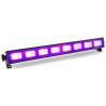 copy of EFFETTO LUCE VIOLA BARRA FLUO LED ULTRAVIOLETTI UV 8 X 3W alta luminosita'