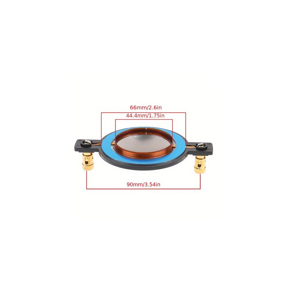 MEMBRANA MOBILE TWEETER DRIVER 8 Ohm RICAMBIO 44,4 MM 4,4 CM