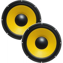 2 WOOFER 30 CM 8 OHM 12" POLLICI 500 WATT ALTOPARLANTE AD INCASSO