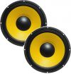 2 WOOFER 30 CM 8 OHM 12" POLLICI 500 WATT ALTOPARLANTE AD INCASSO