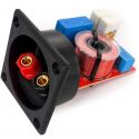 MORSETTIERA CASSE ACUSTICHE CON FILTRO CROSSOVER 4-8 Ohm 80W