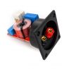 MORSETTIERA CASSE ACUSTICHE CON FILTRO CROSSOVER 4-8 Ohm 80W