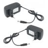 4 PEZZI -- Alimentatore 12V 2A - 12 VOLT striscie led telecamere universale connettore 5,5 mm