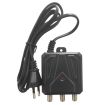 ALIMENTATORE PER ANTENNA AMPLIFICATORE TV DIGITALE TERRESTRE 2 USCITE 12V 300mA