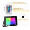FARO LED PER ESTERNO GIARDINO RGB MULTICOLORE 30W 3000LM LUCI PSICHEDELICHE